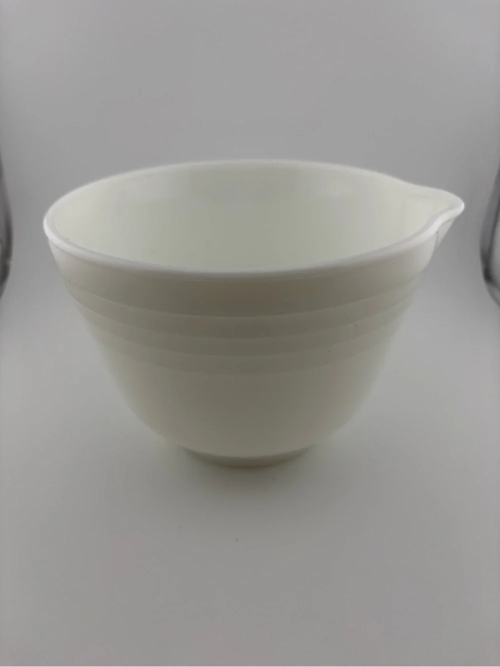Vintage Pyrex Hamilton Beach Milk Glass Mixing Bowl